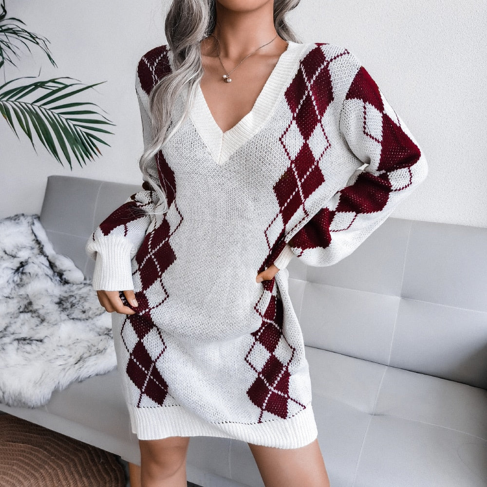 Women's Off-Shoulder Knit Sweater
