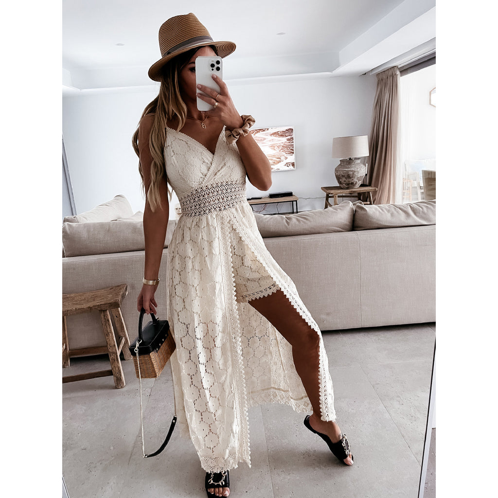 Becimi Women's Lace Jumpsuit