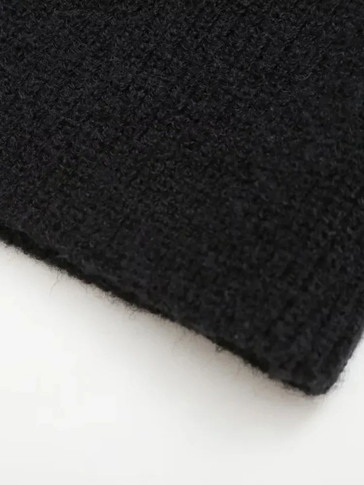 Becimi Women's Turtleneck Knit Sweater