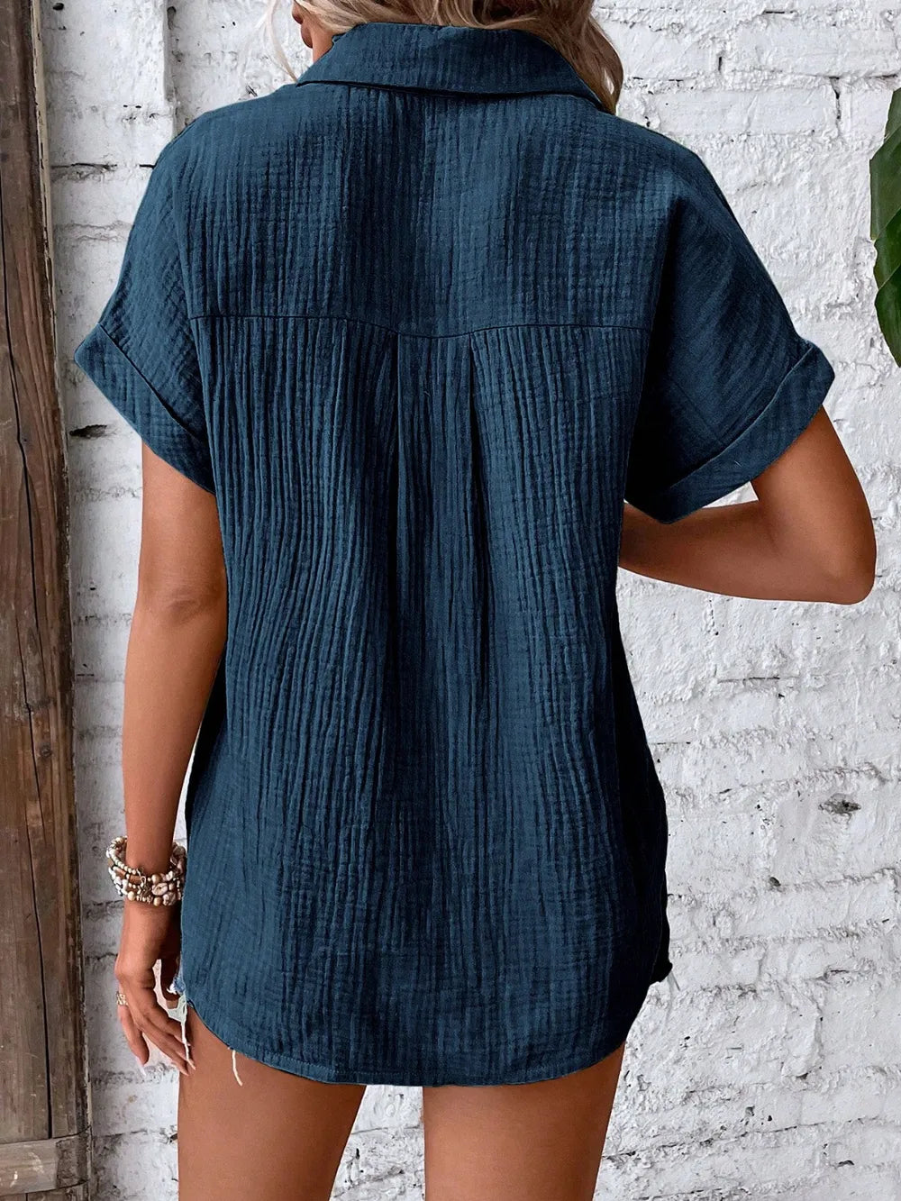 Becimi Women's Pocket Top
