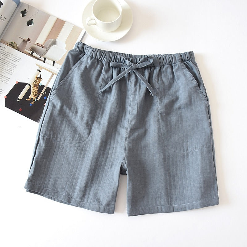 Women's Casual Cotton-Linen Sport Shorts