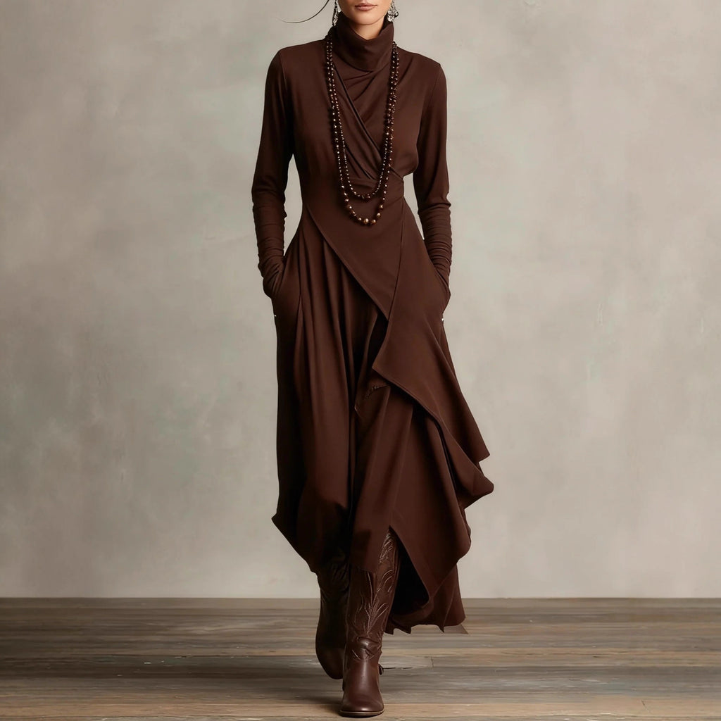 Becimi Women's Long Sleeve Maxi Dress