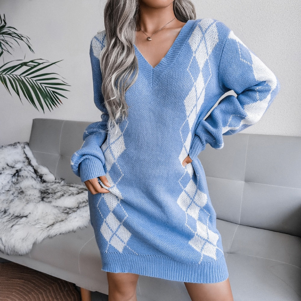 Women's Off-Shoulder Knit Sweater