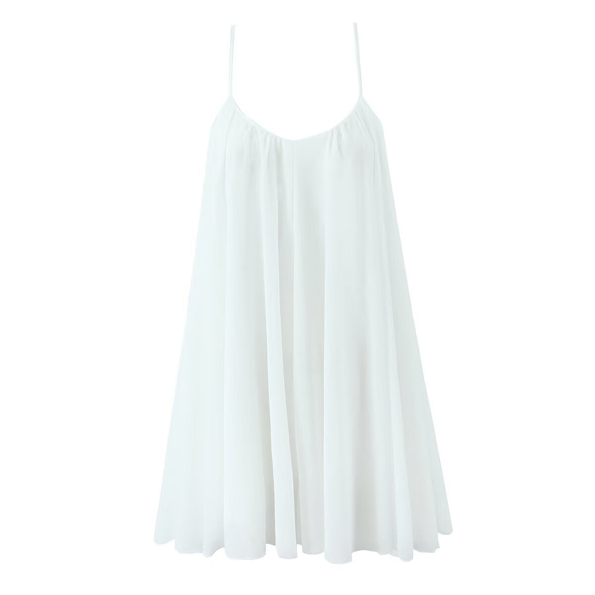 Women's Backless V-Neck Suspender Romper