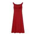 Women's Sleeveless Linen Blend Maxi Dress