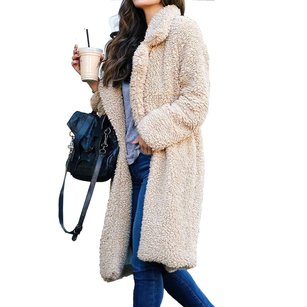 Women's Long Sleeve Hooded Coat
