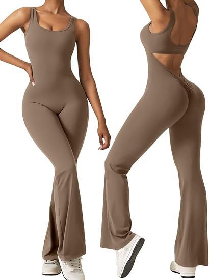 Women's Sleeveless Backless Jumpsuit