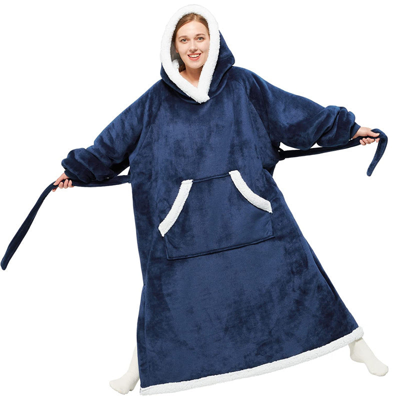 Women's Lace Long Sleeve Hooded Top