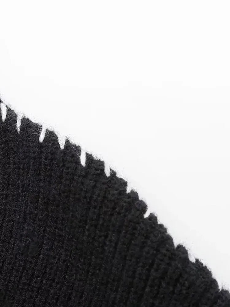 Becimi Women's Turtleneck Knit Sweater