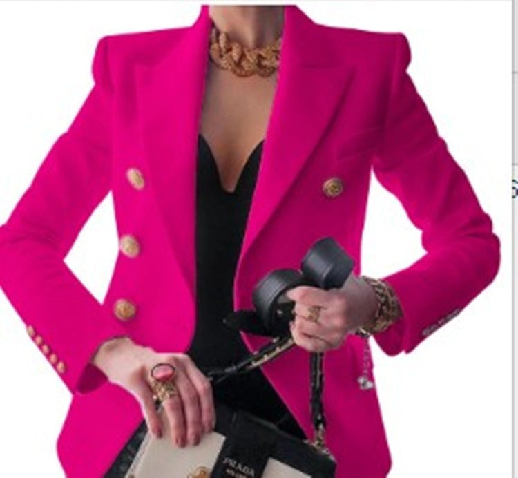 Women's Solid Casual Short Jacket