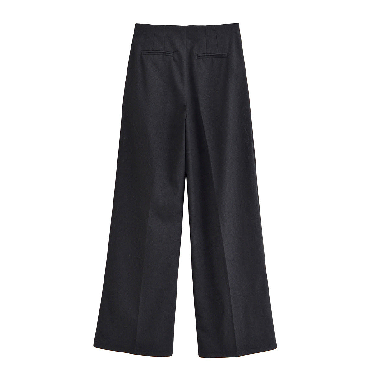 Women's Pleated Linen Blend Trousers