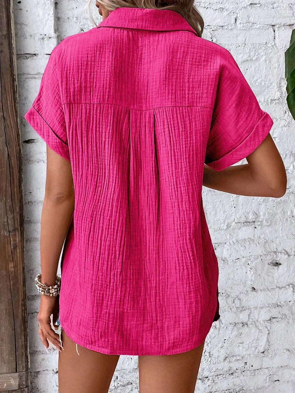 Becimi Women's Pocket Top