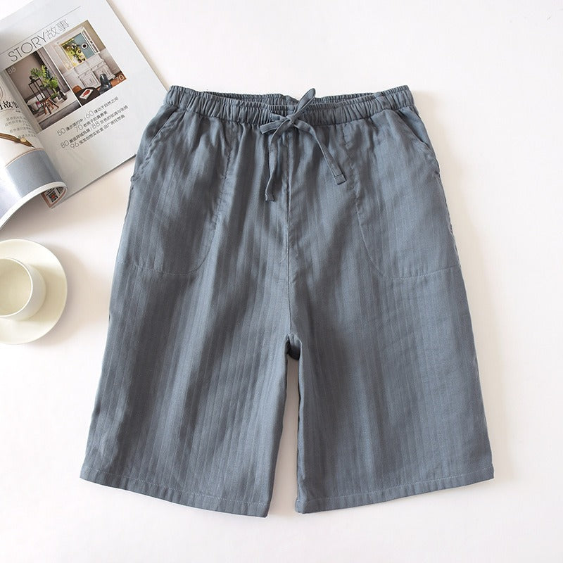 Women's Casual Cotton-Linen Sport Shorts