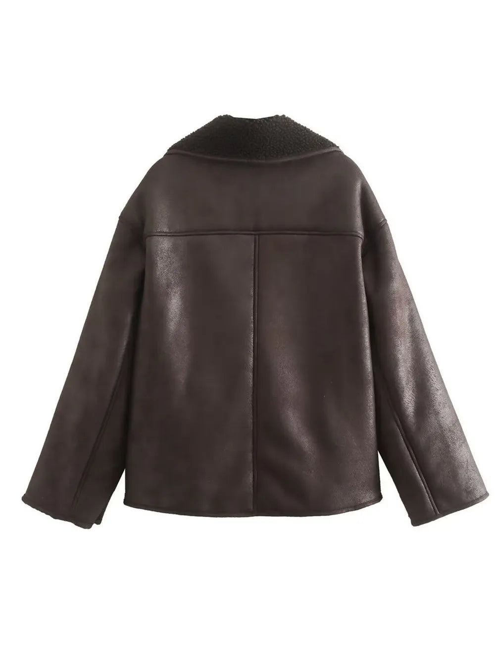 Becimi Women's Long Sleeve Pocket Coat