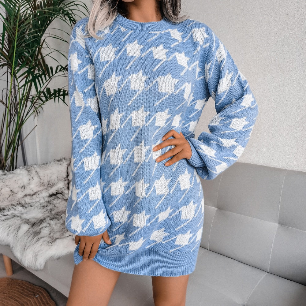 Becimi Women's Long Sleeve Knit Sweater