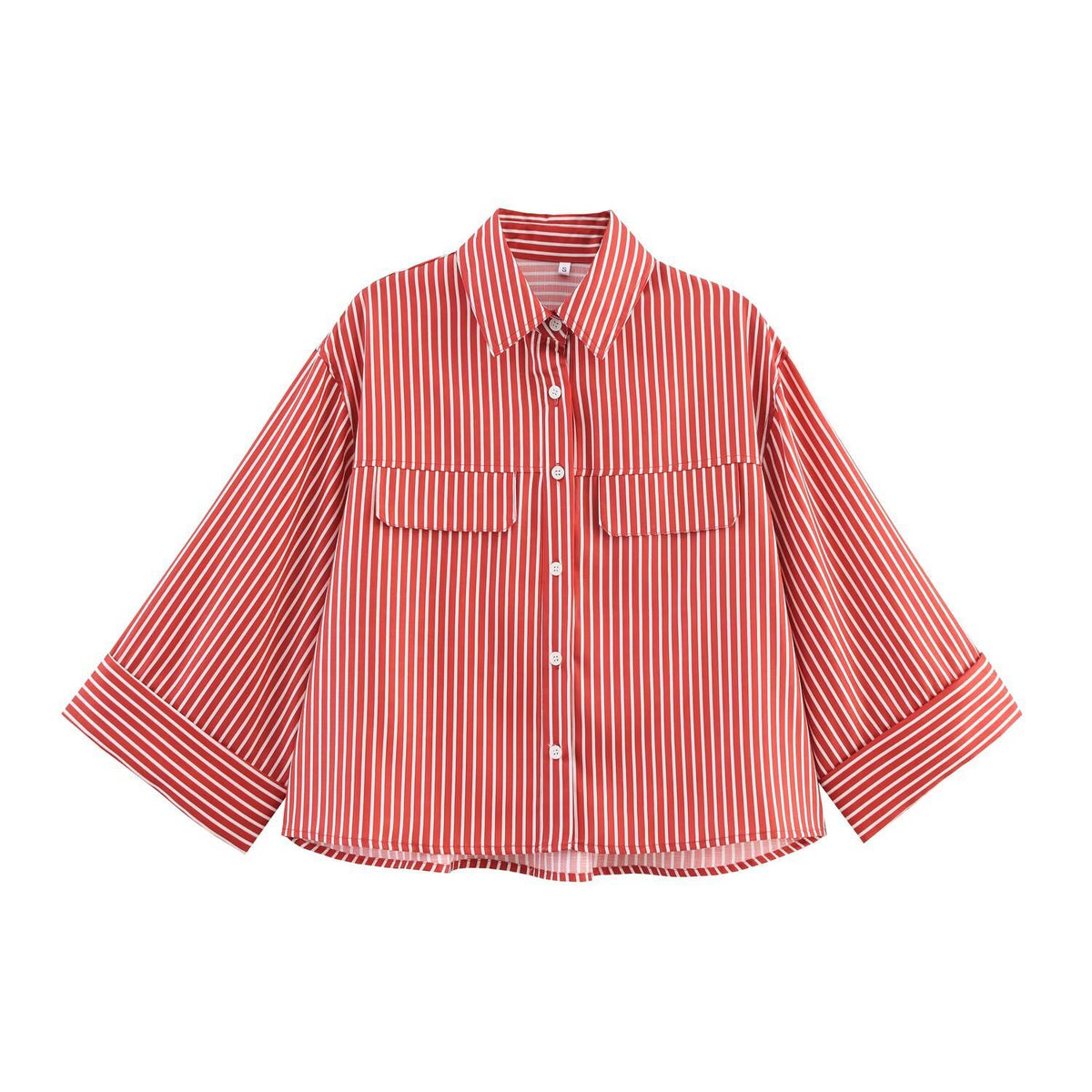 Women's Chic Striped Linen Shirt