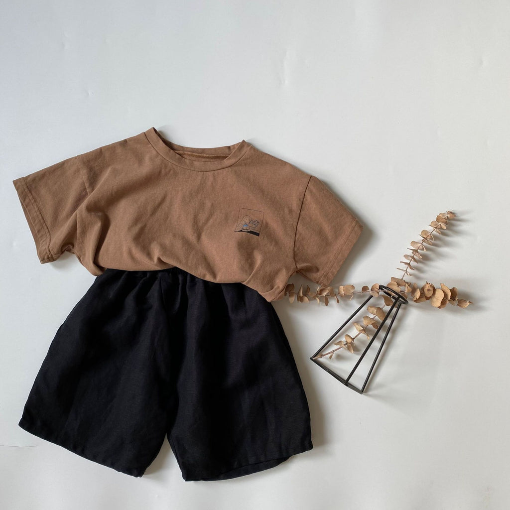Women's Wide-Leg Cotton-Linen Trousers