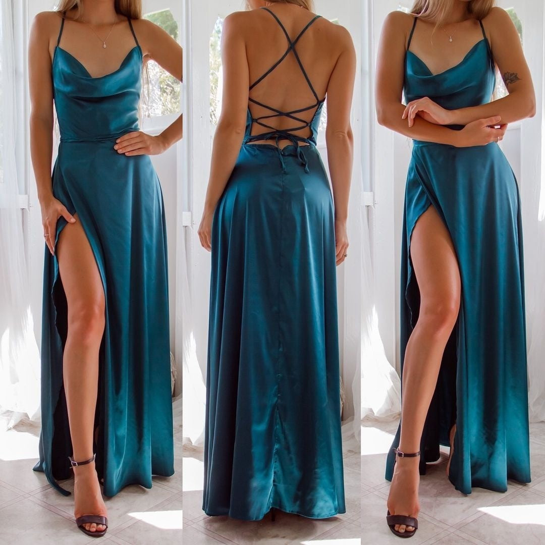 Sexy Backless Fitted Strapless Bodycon Dress for  Slim Fit, Long Evening Dress
