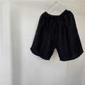 Women's Wide-Leg Cotton-Linen Trousers