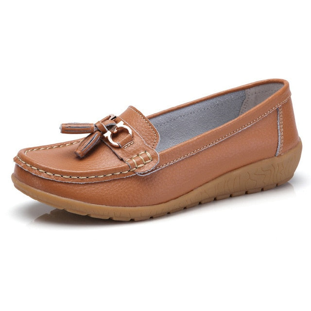 Women's Leather Loafers