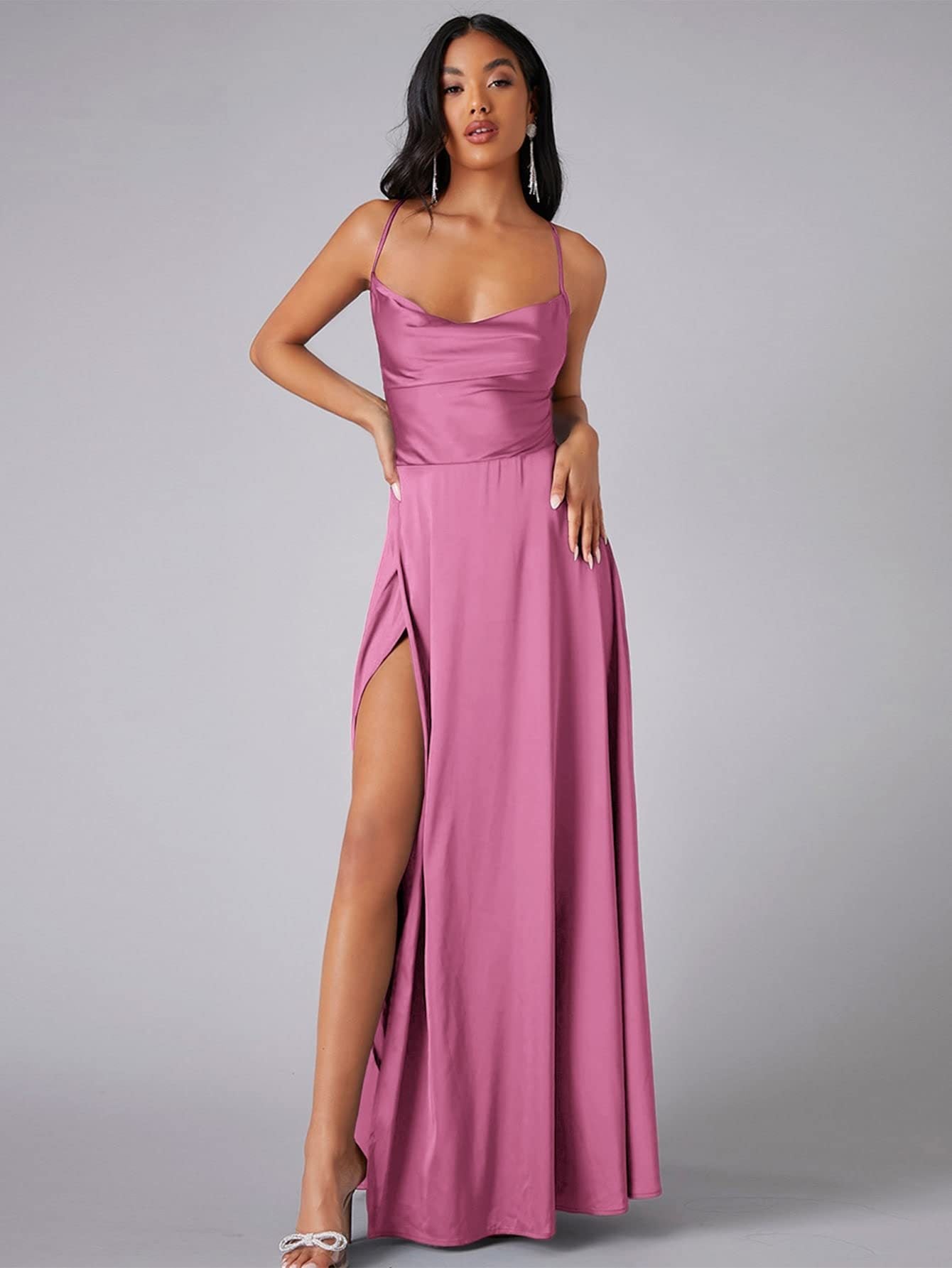 Women's Backless Strapless Bodycon Maxi Dress
