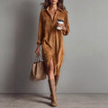 Becimi Women's Long Sleeve Dress