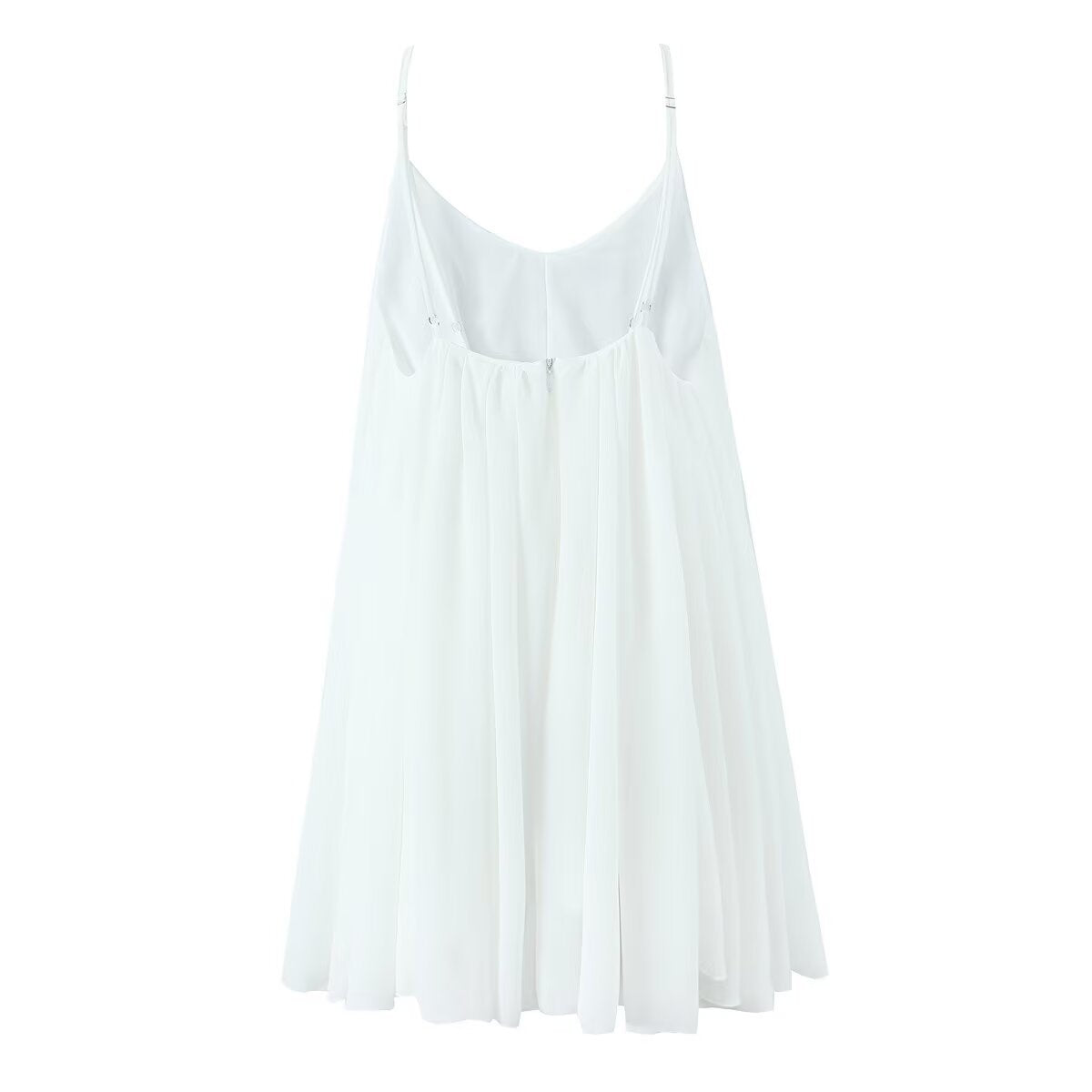 Women's Backless V-Neck Suspender Romper