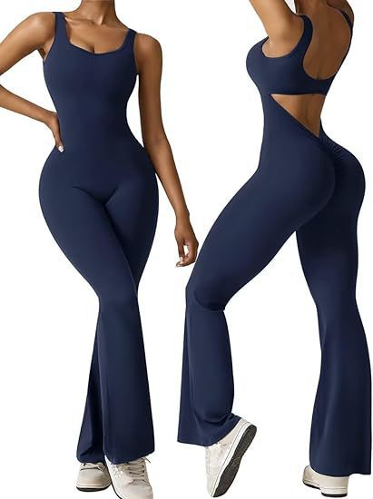 Women's Sleeveless Backless Jumpsuit