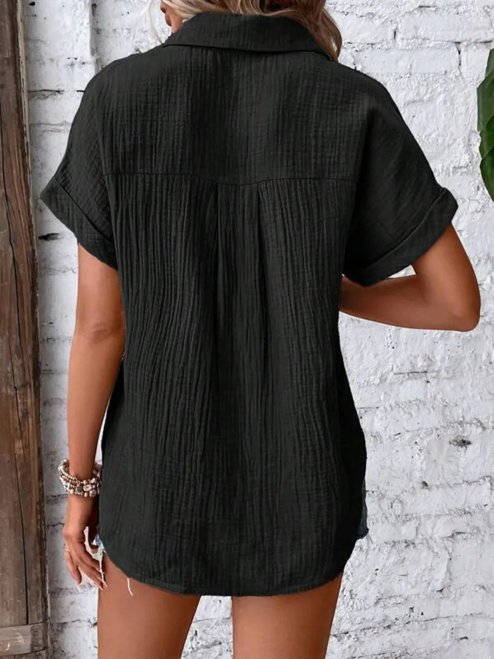 Becimi Women's Pocket Top