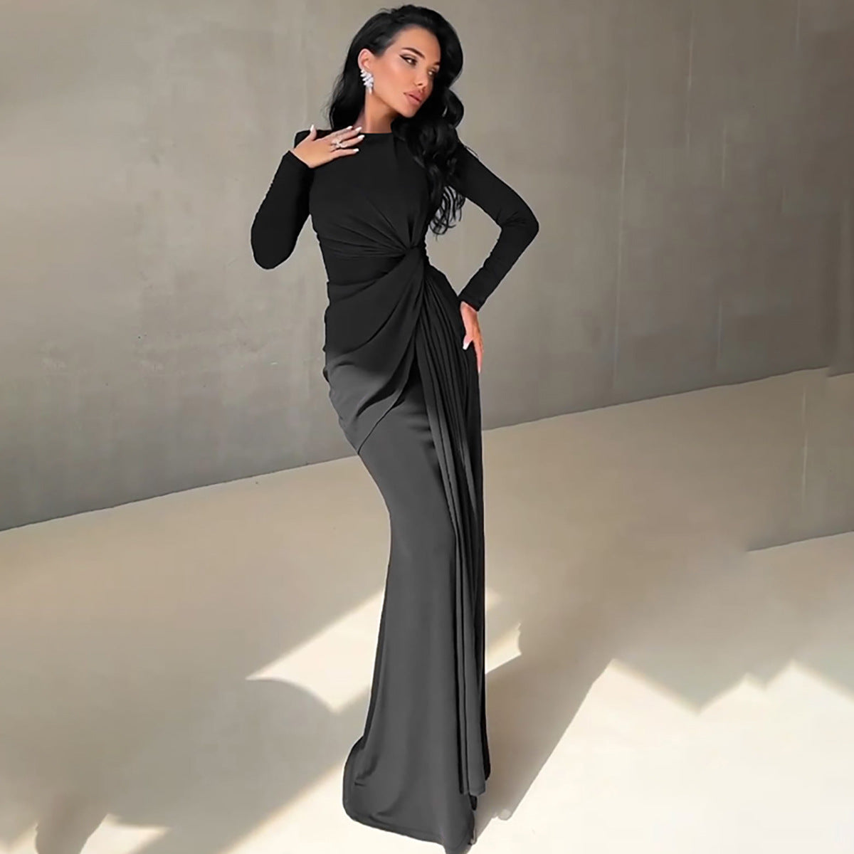 Becimi Women's Long Sleeve Dress
