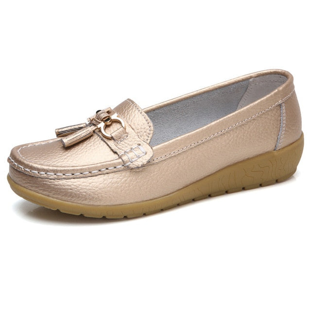 Women's Leather Loafers