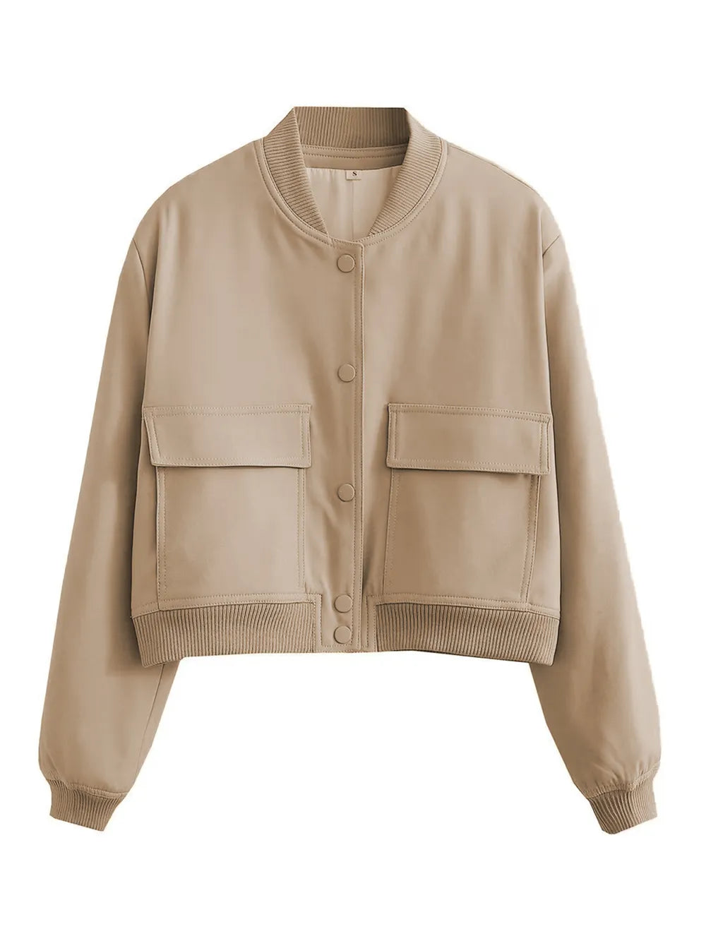 Becimi Women's Long Sleeve Pocket Coat