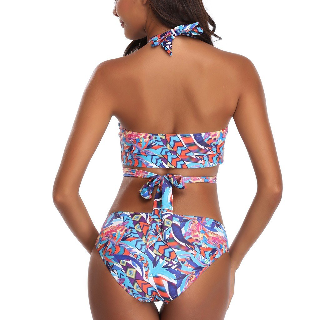 Women's One-Piece Halter Swimsuit