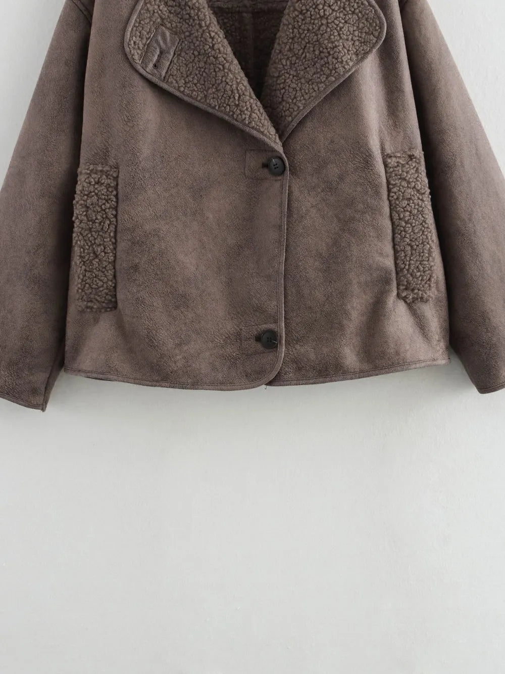 Becimi Women's Long Sleeve Pocket Coat