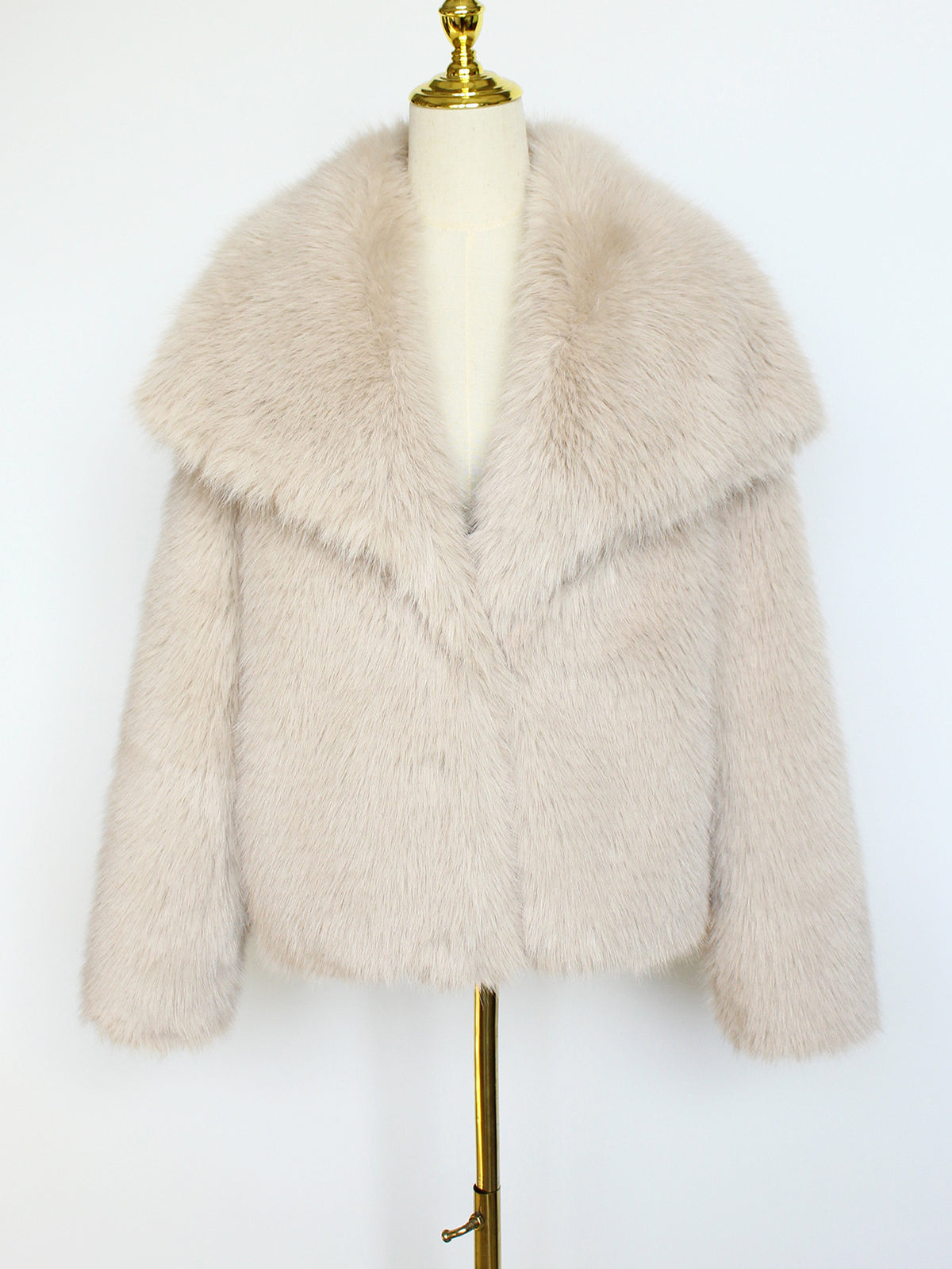 Women's Short Faux Fur Coat