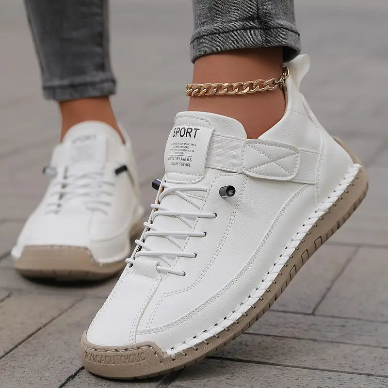NADIA — Women's Faux Suede Strap Sneakers