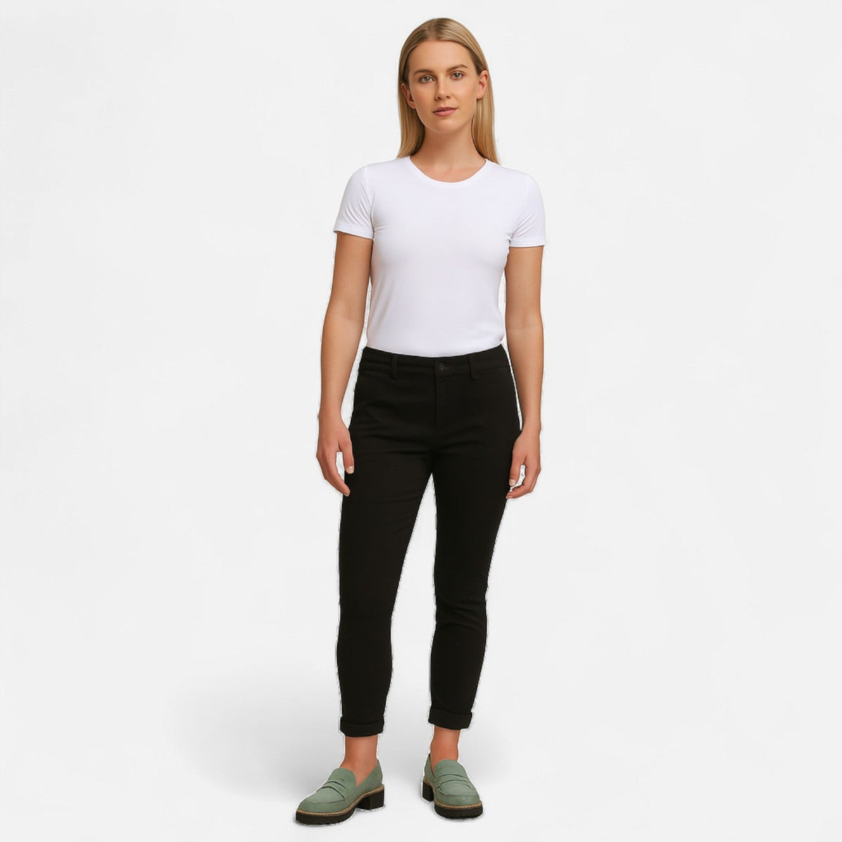 HARLOW — Women's Moc Toe Lug Sole Loafers