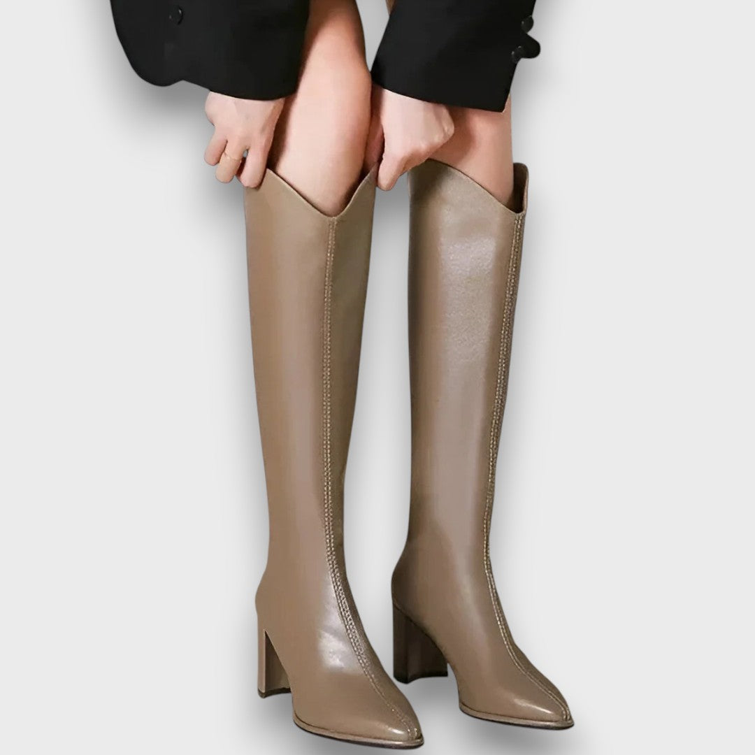 SEVERINE — Women's Pointed Toe Knee-High Boots