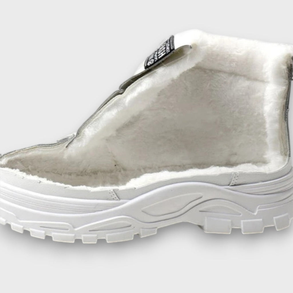 WREN — Women's Faux Fur Lined Lug Sole Ankle Boots