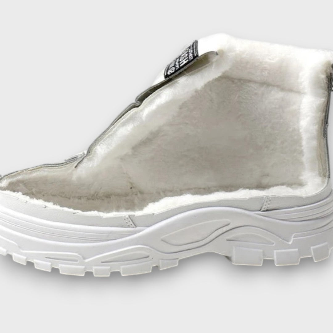 WREN — Women's Faux Fur Lined Lug Sole Ankle Boots